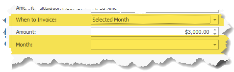 Suppliers - Additional Items To Invoice - Selected Month