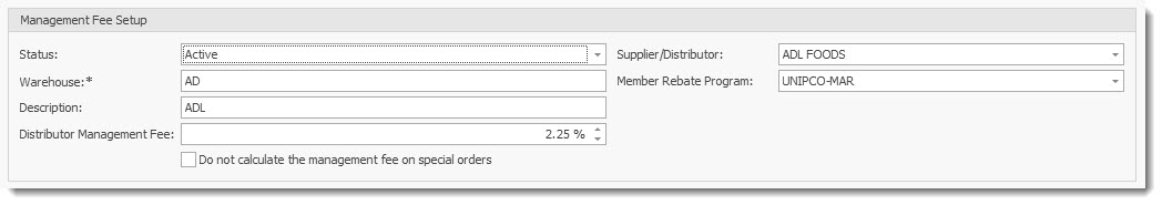WarehousemaangementFeesProfile