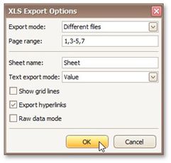 XLSexport